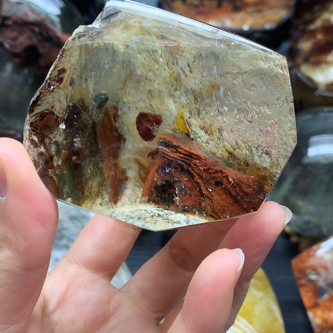 珠宝半成品水晶未镶嵌