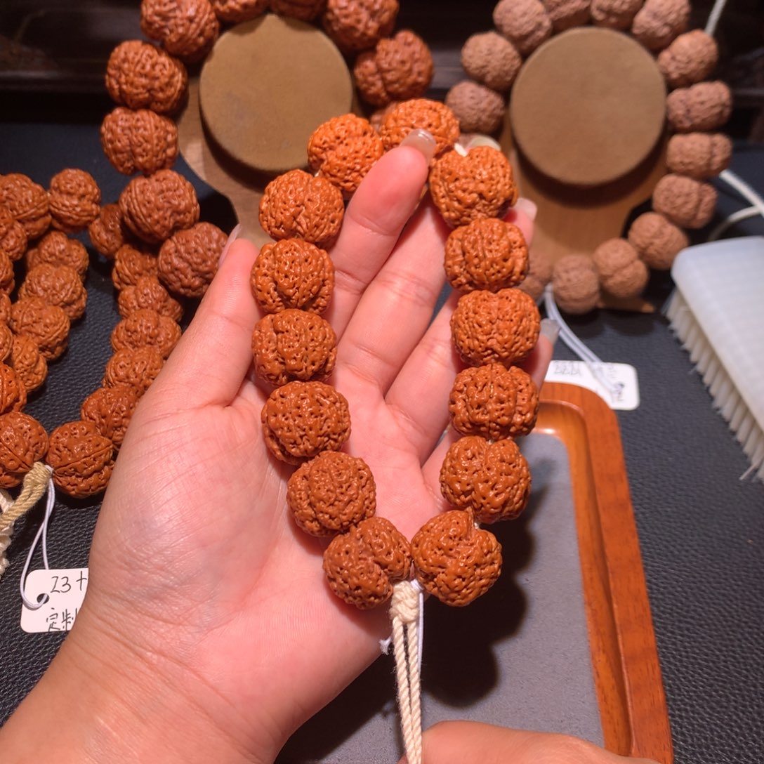 手串金刚菩提22尺寸四瓣望月