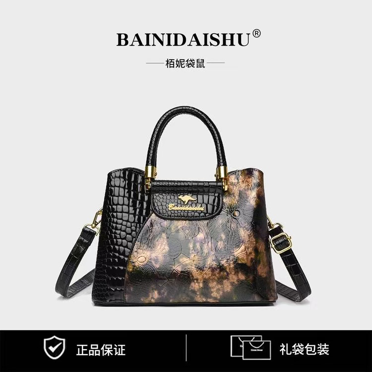 复古手提托特包可斜挎2025