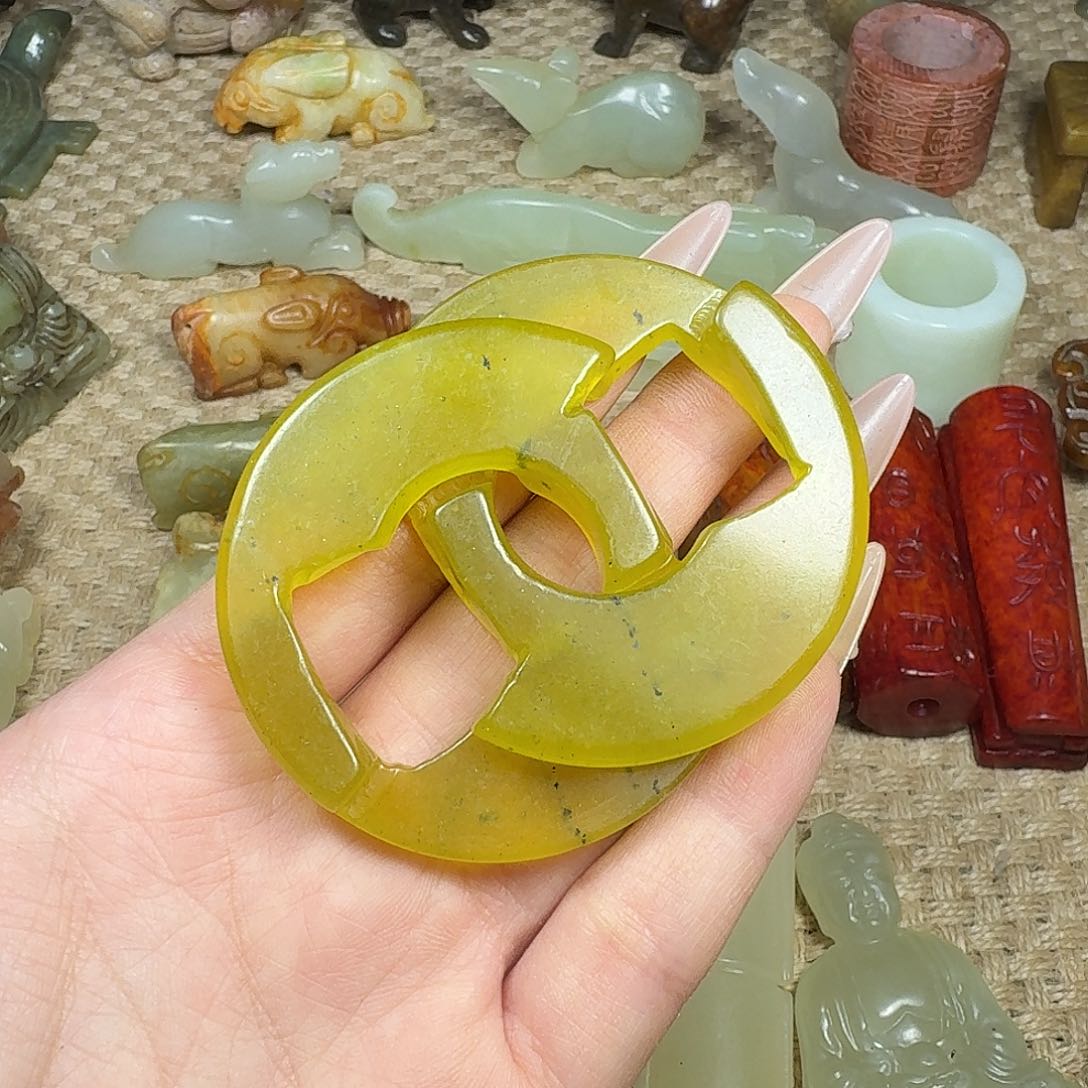 白玉菩提吊坠挂件