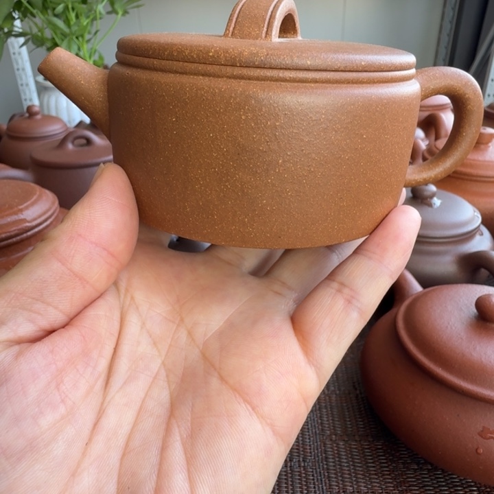 茶杯紫砂将坡汉瓦封釉180cc