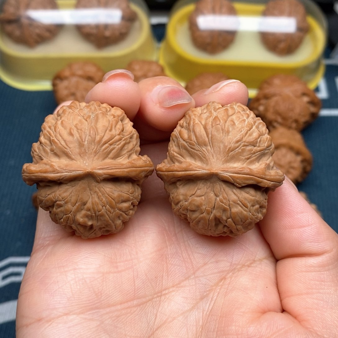 吊坠文玩核桃金锭元宝38