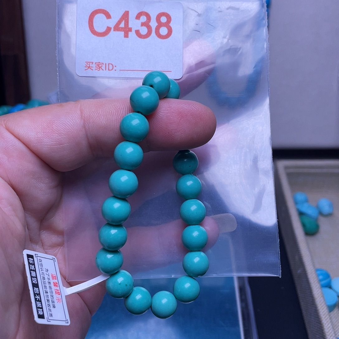 陶瓷非金属十堰原生态绿石头手串配饰