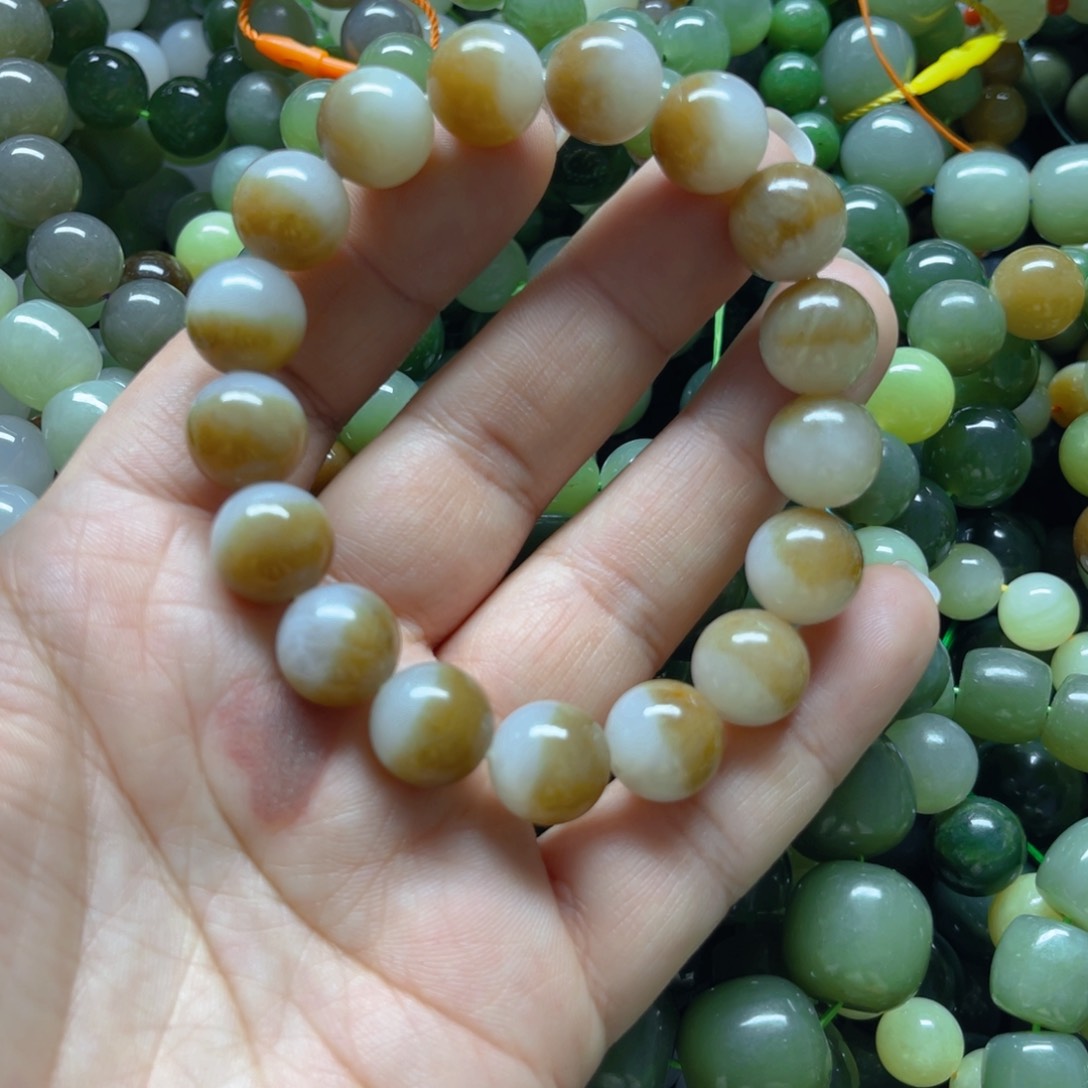 和田玉手链未镶嵌