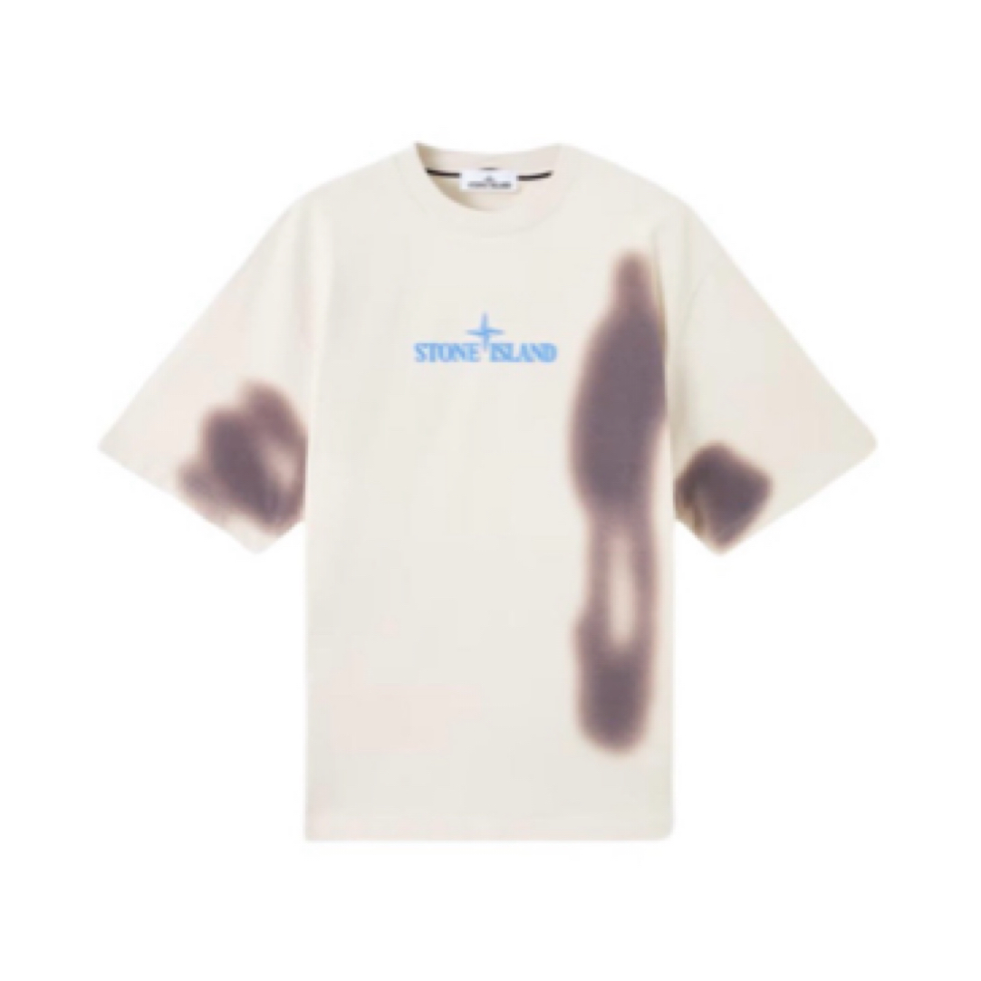 未使用 STONE ISLAND 石头岛25SS扎染短袖 210001
