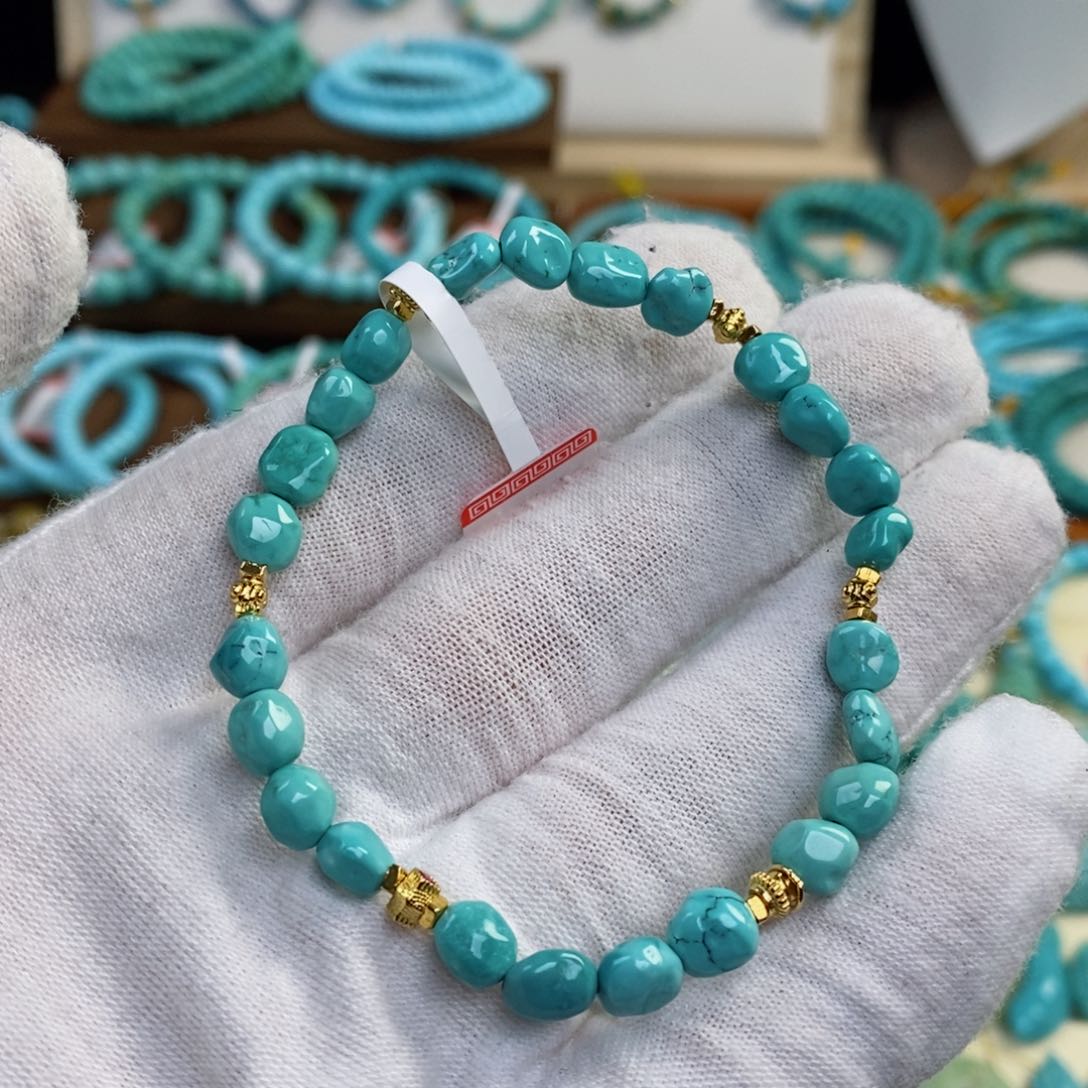 未镶嵌绿松石手串