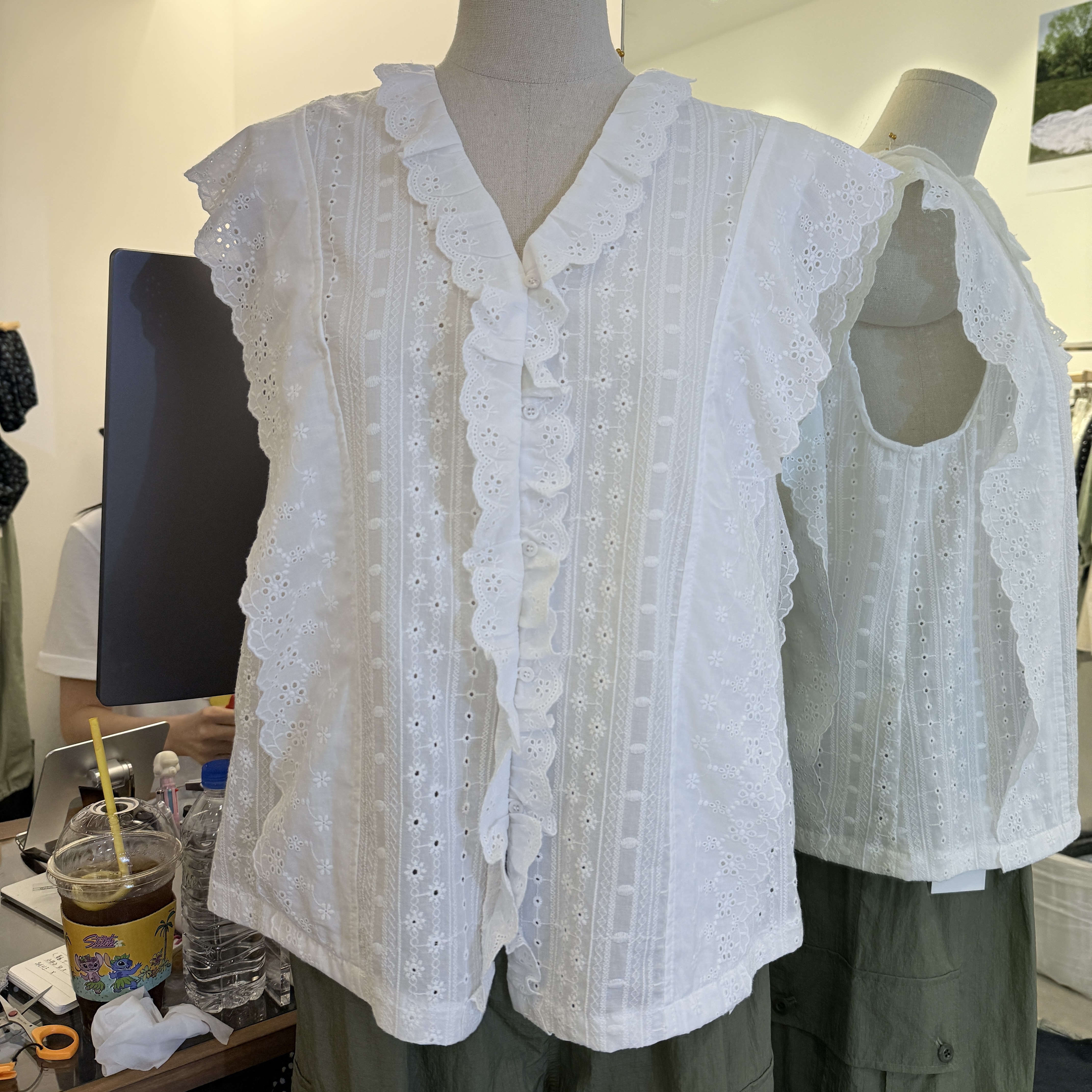 【婷婷家】不退换-东大门CO衬衣长袖气质衬衫衬衫百搭夏季