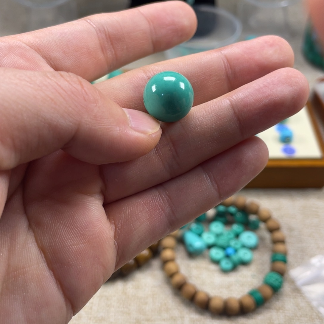 原生态湖北矿小配饰，直径14