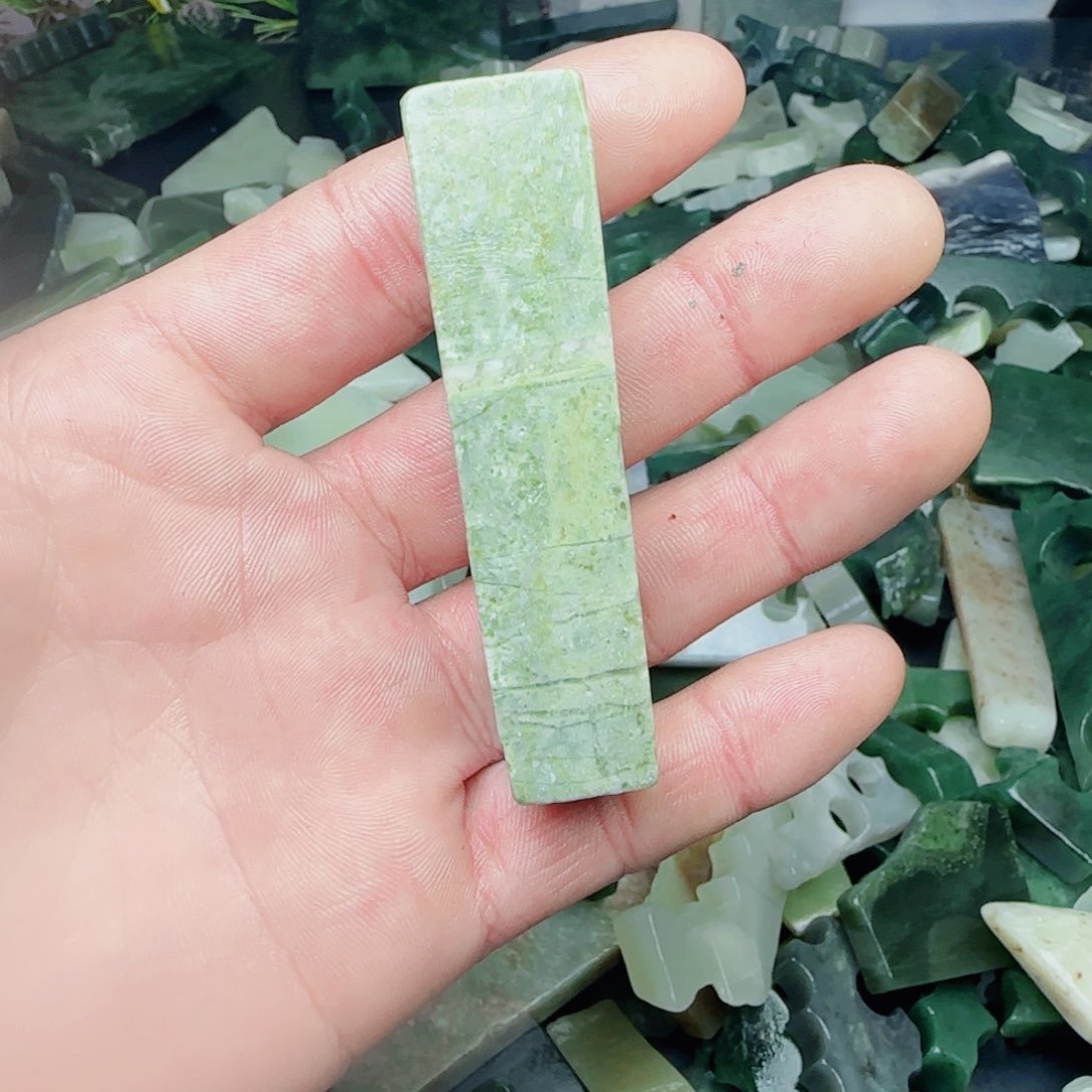 和田玉珠宝半成品未镶嵌