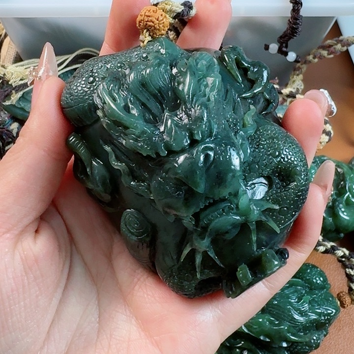 和田玉把件未镶嵌