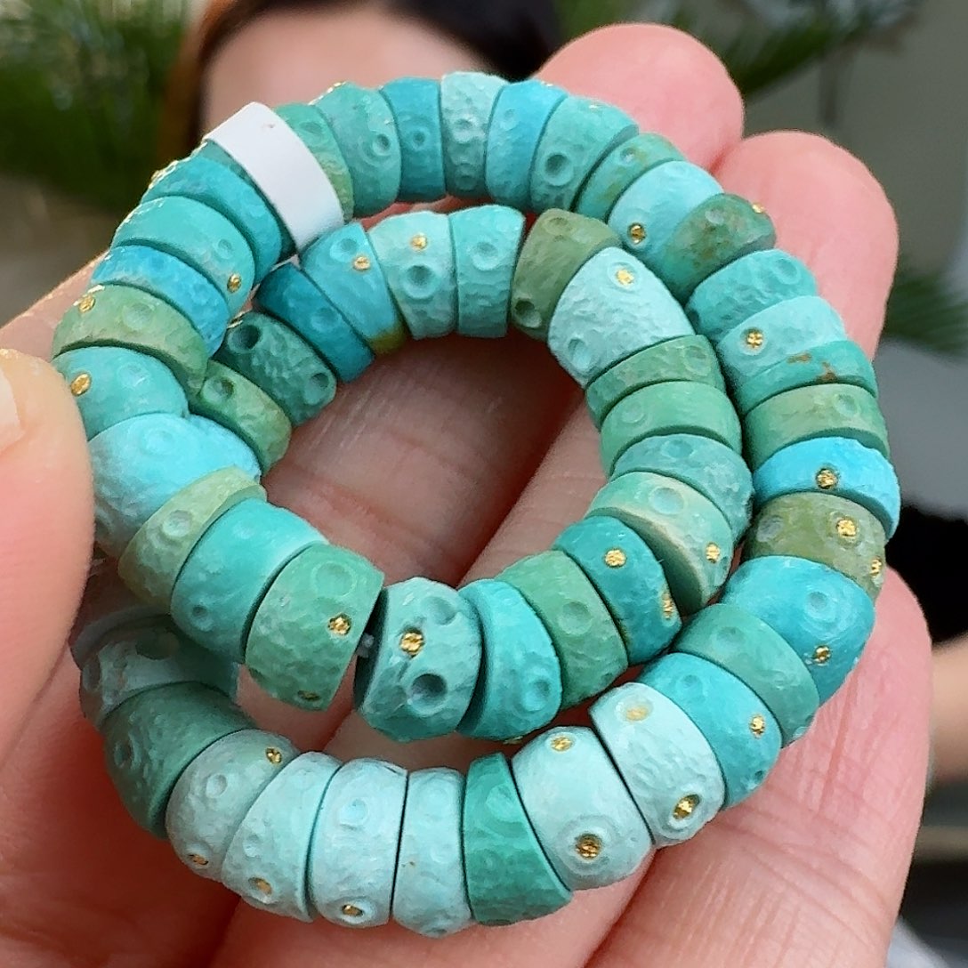 绿松石珠宝奇石未镶嵌