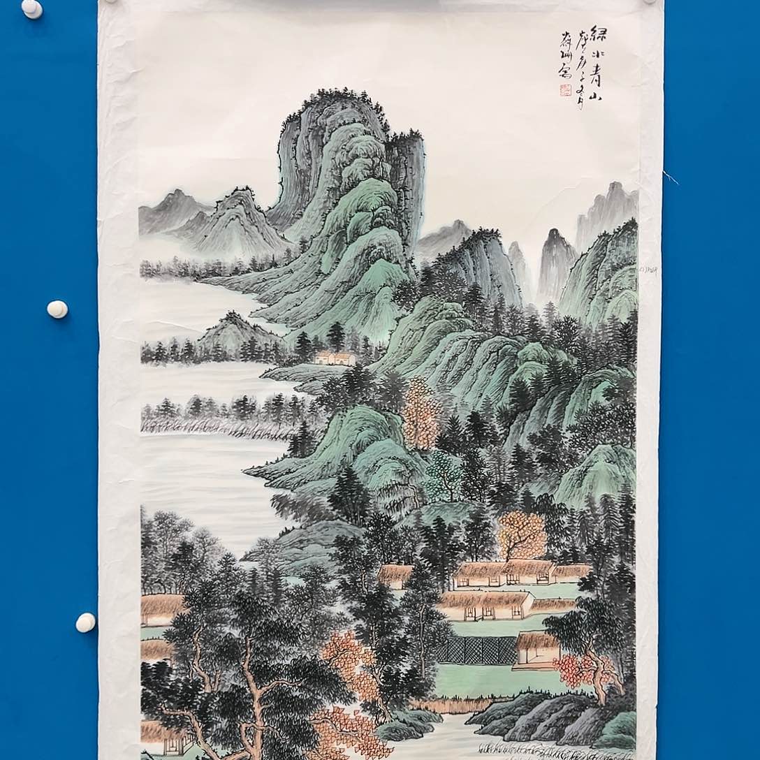 国画苏珊展览原作