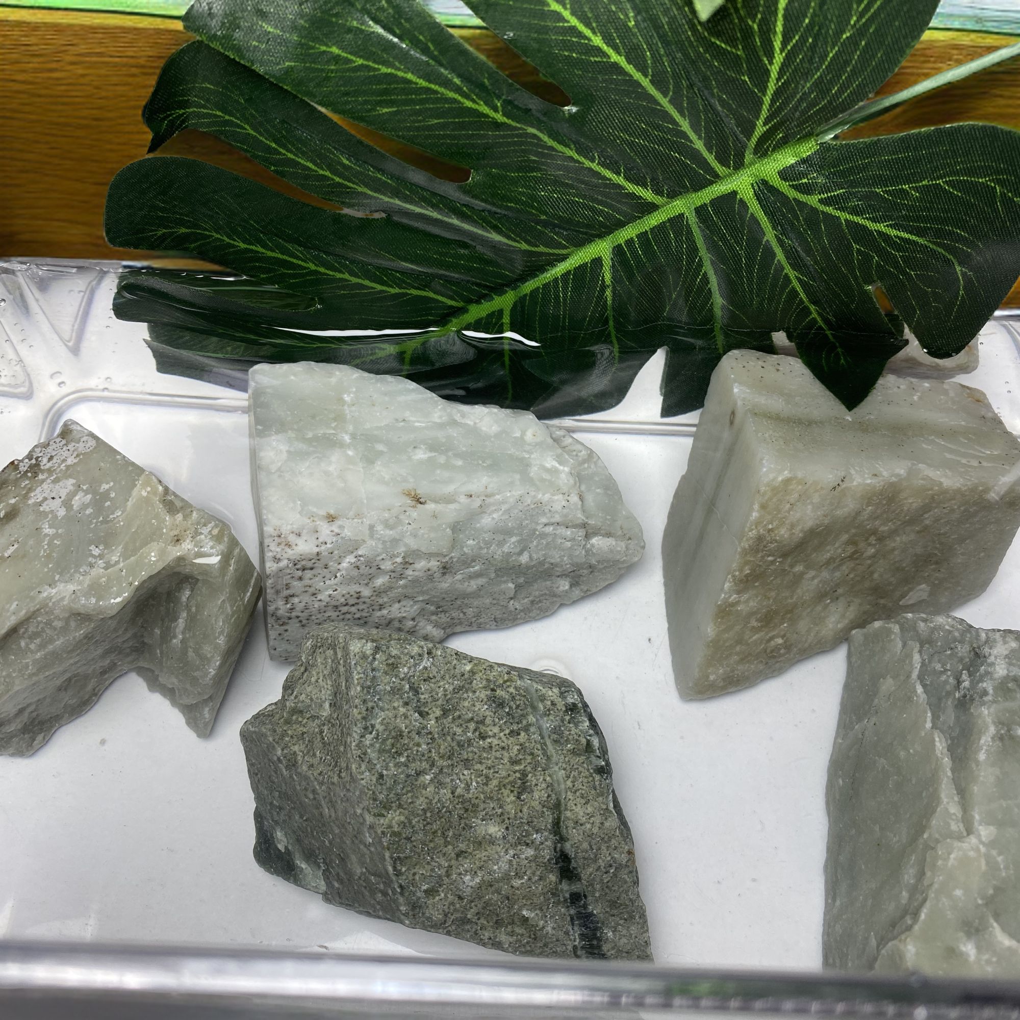 天然和田玉 玉石 鱼缸观景多样性发其一随机发