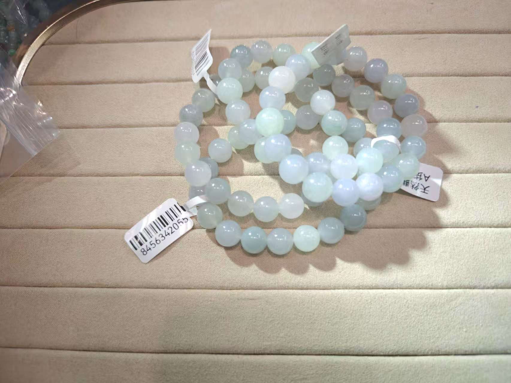 天然A货翡翠珠链手串（多样性发其一）