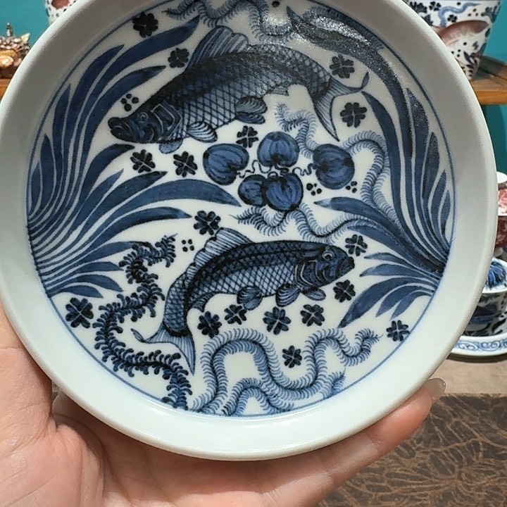 景德镇纯手工手绘哈哈哈哈