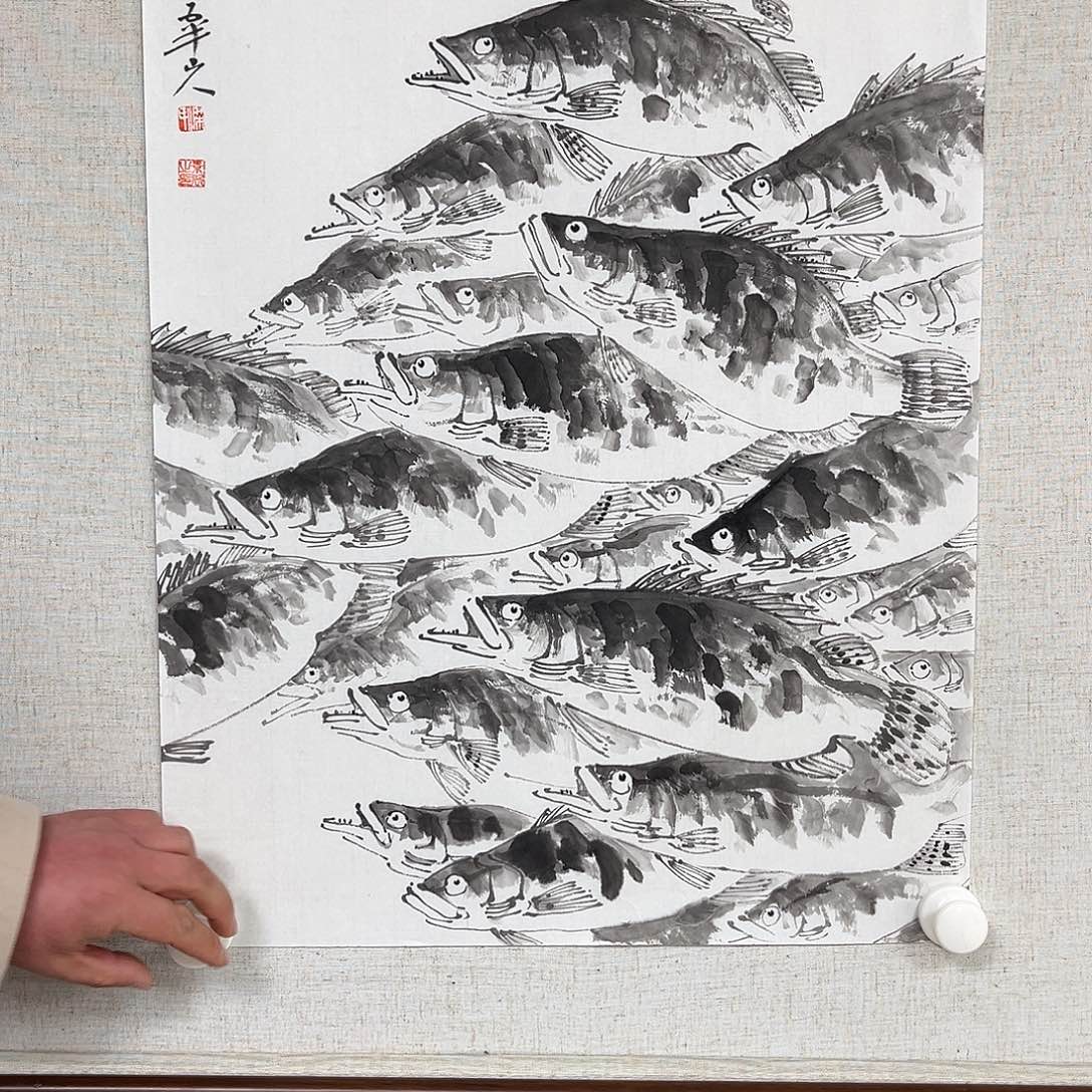 国画艺术家 真人1111111111