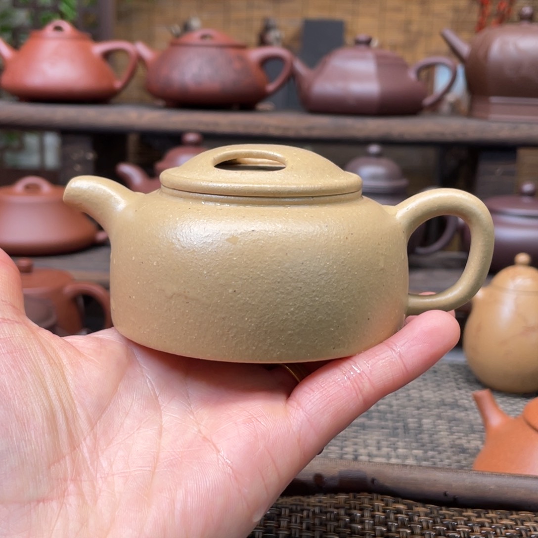紫砂茶壶宜兴原矿紫砂手工制180