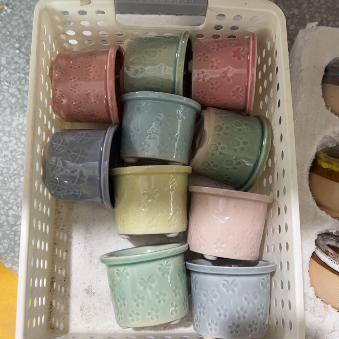  陶瓷多肉小花盆@@1683