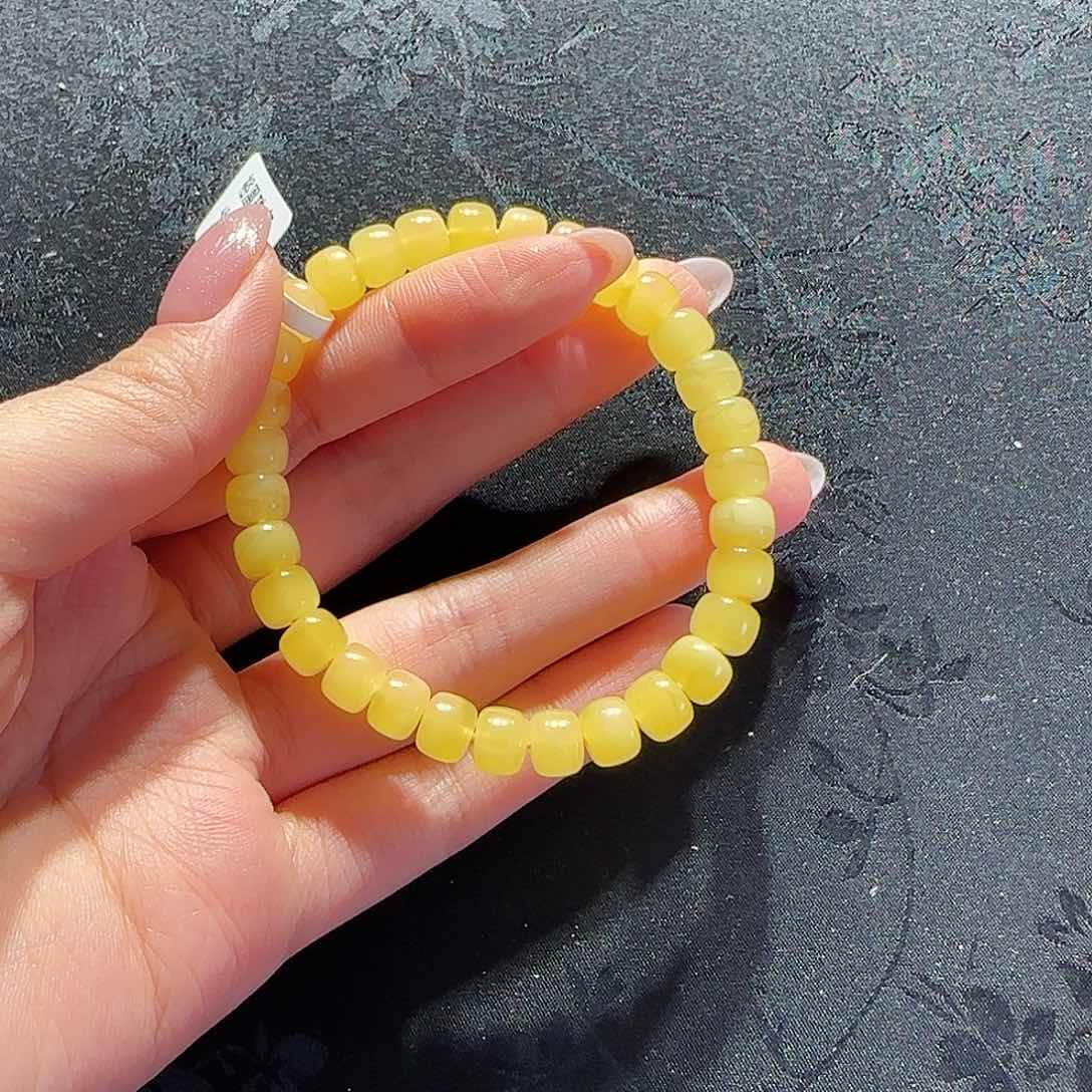 蜜蜡手串未镶嵌?***?蜜蜡手串