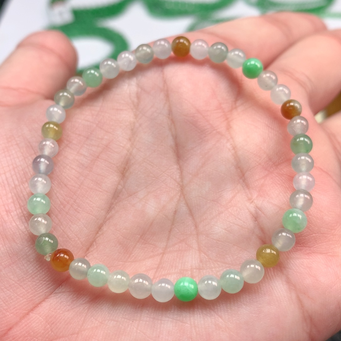 翡翠手链未镶嵌翡翠