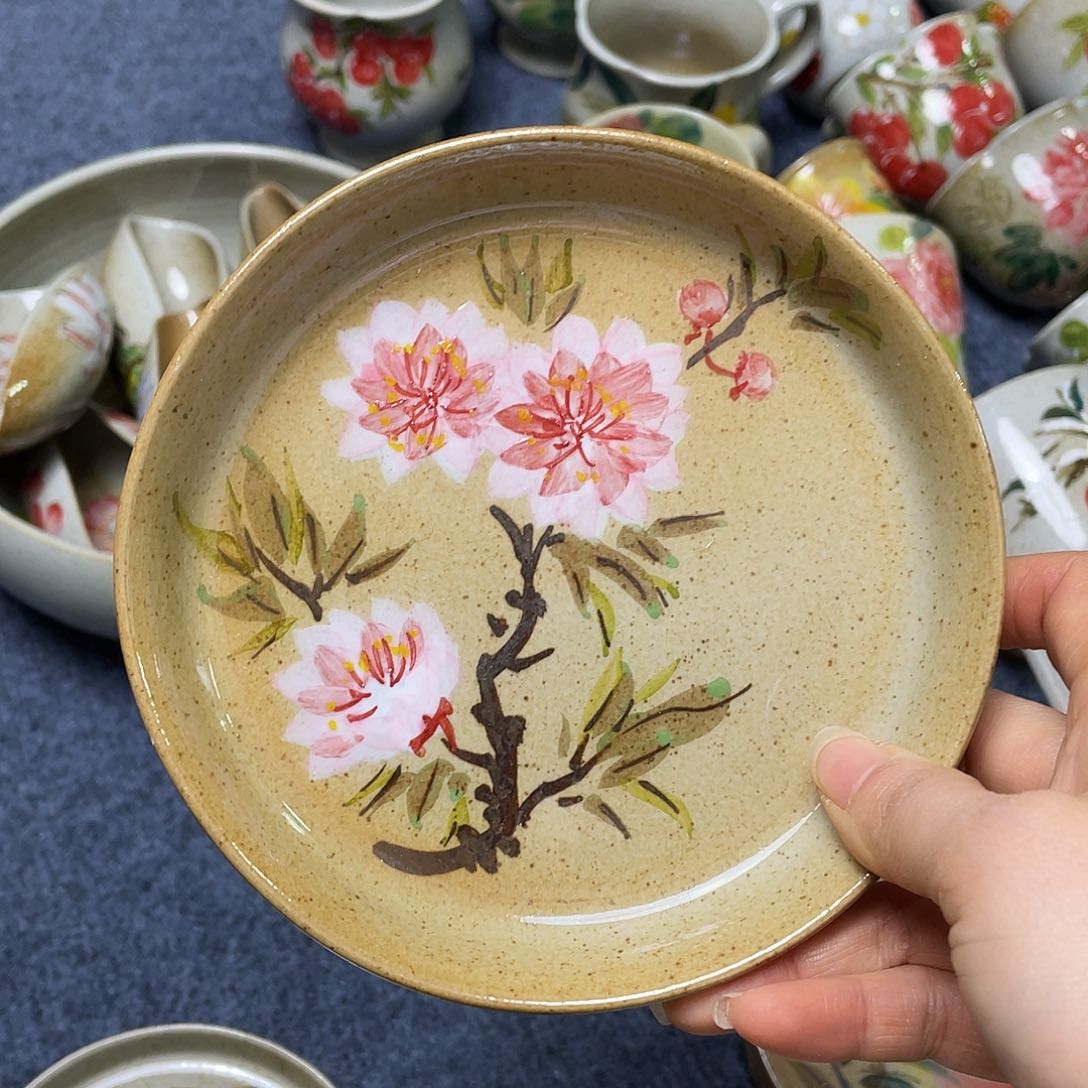 盘景德镇高温陶瓷8888@