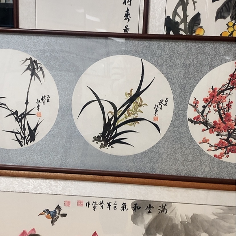 【闪购商品】国画手绘国画带框