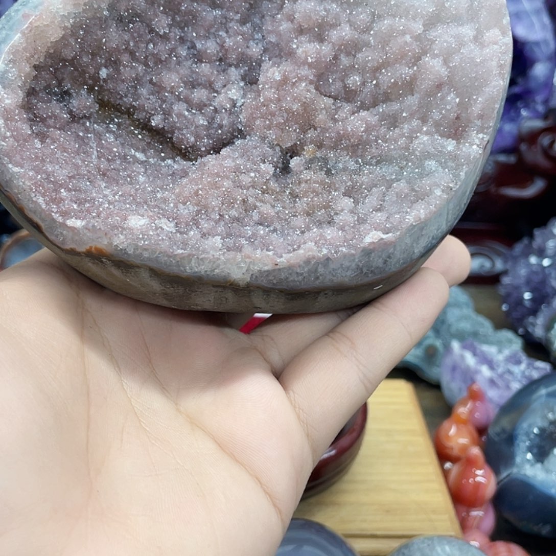 紫晶未镶嵌大型摆件（非配饰）