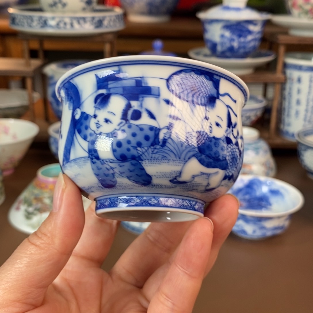 景德镇陶瓷手工手绘