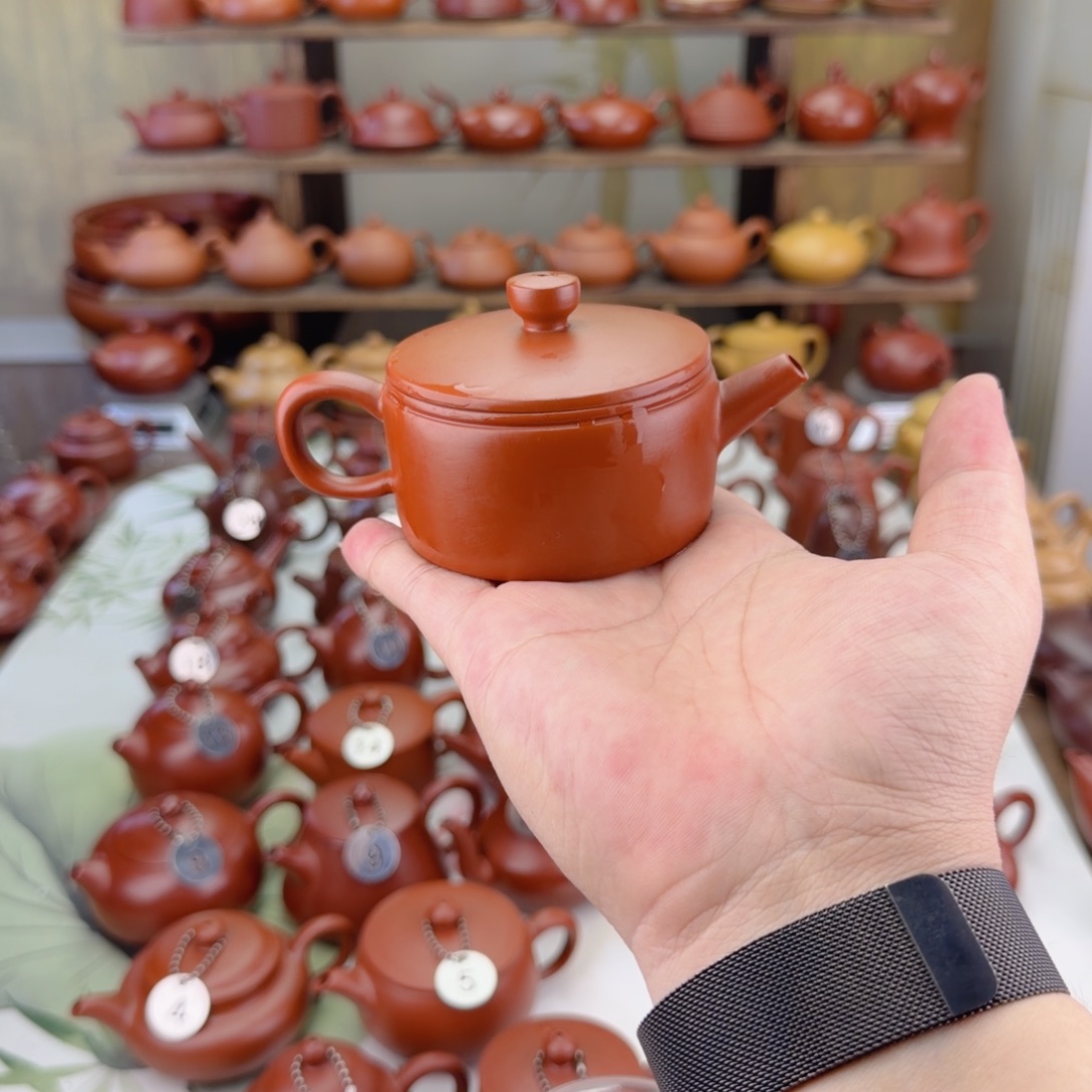 c***b紫砂茶壶120cc敞口汉瓦