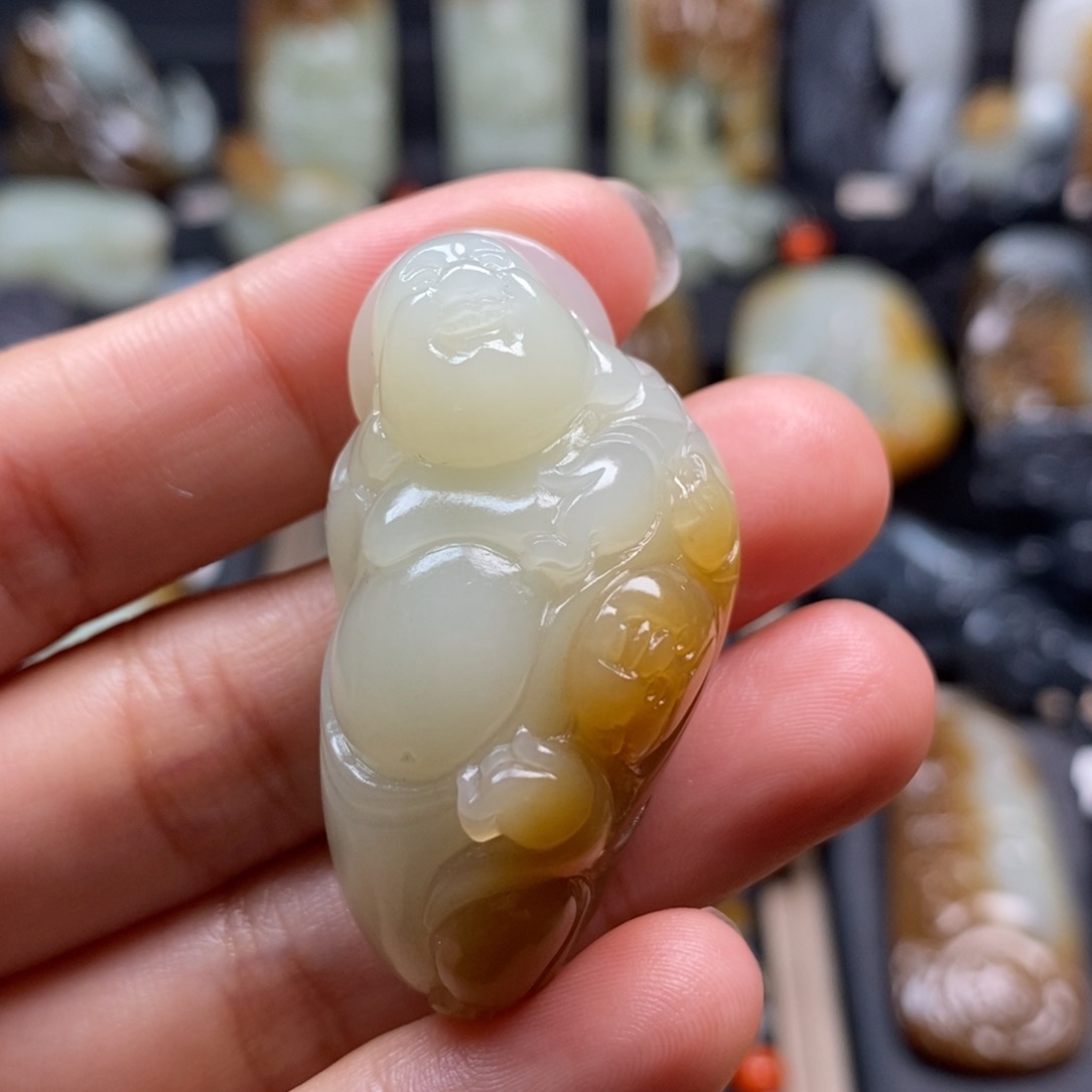 和田玉挂件未镶嵌