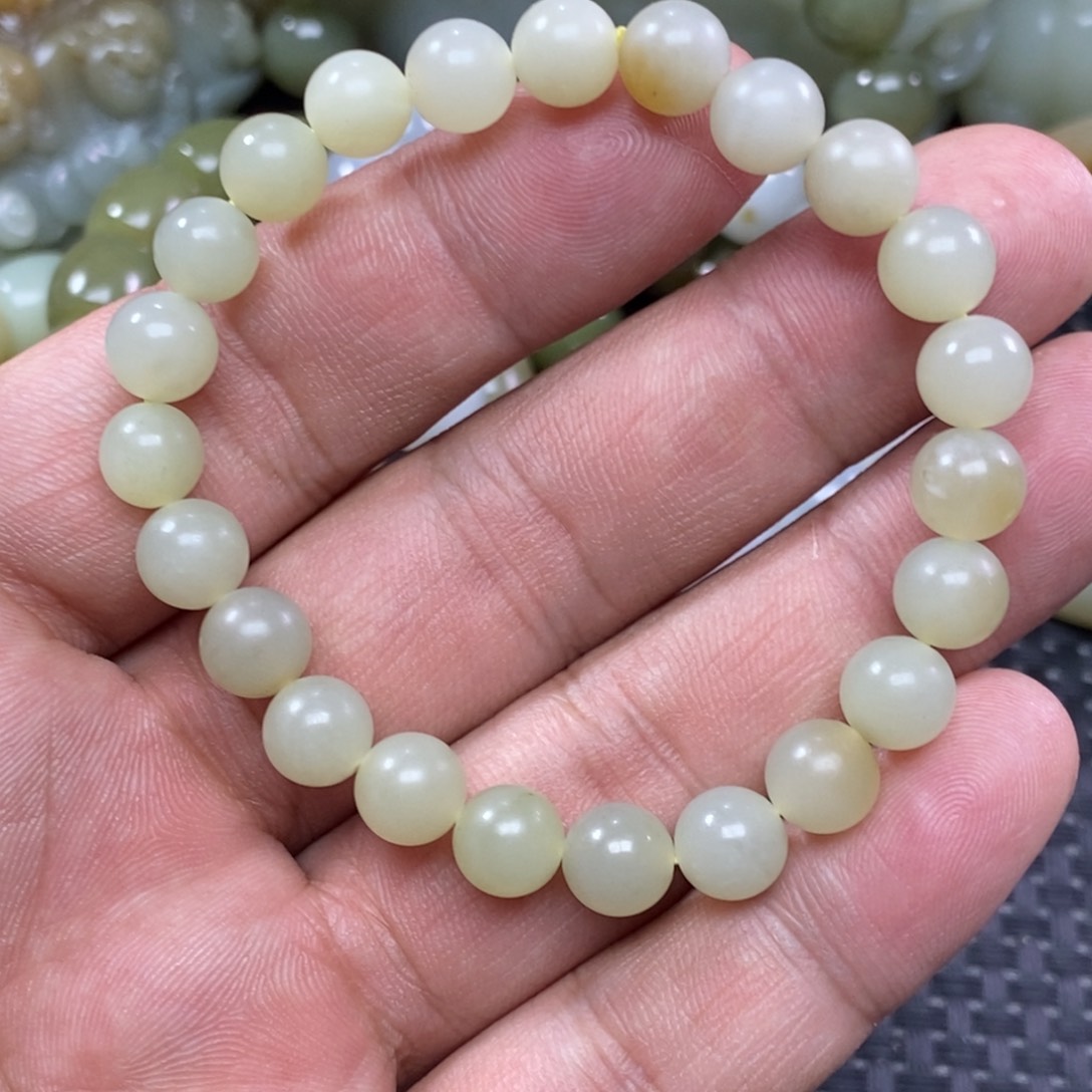 和田玉手链未镶嵌