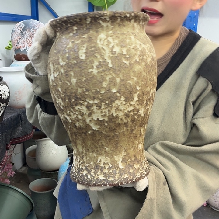 20×30 -粗陶花盆有孔-买买买