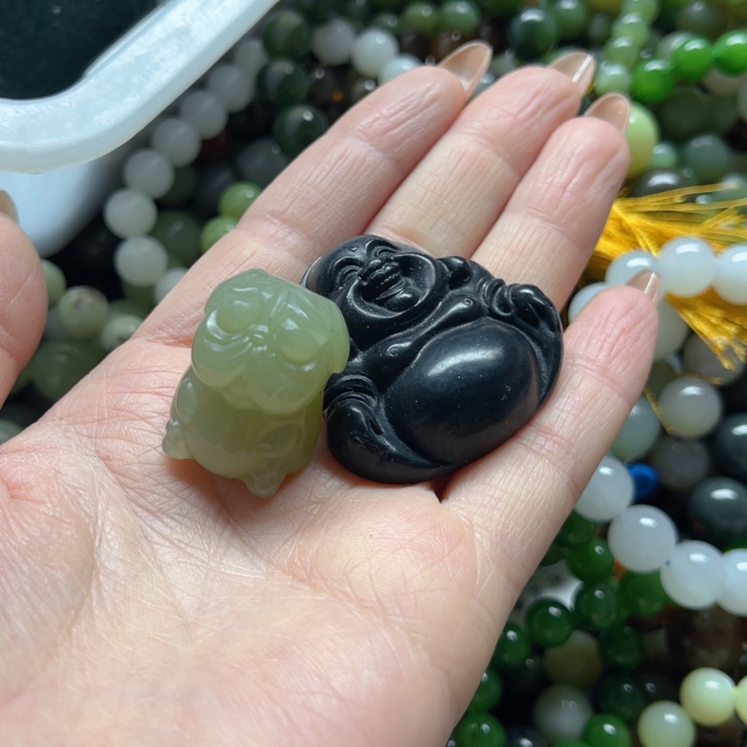 和田玉手串未镶嵌