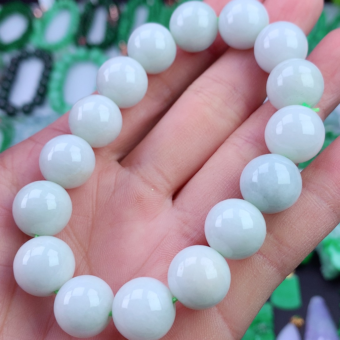 未镶嵌手链翡翠手串