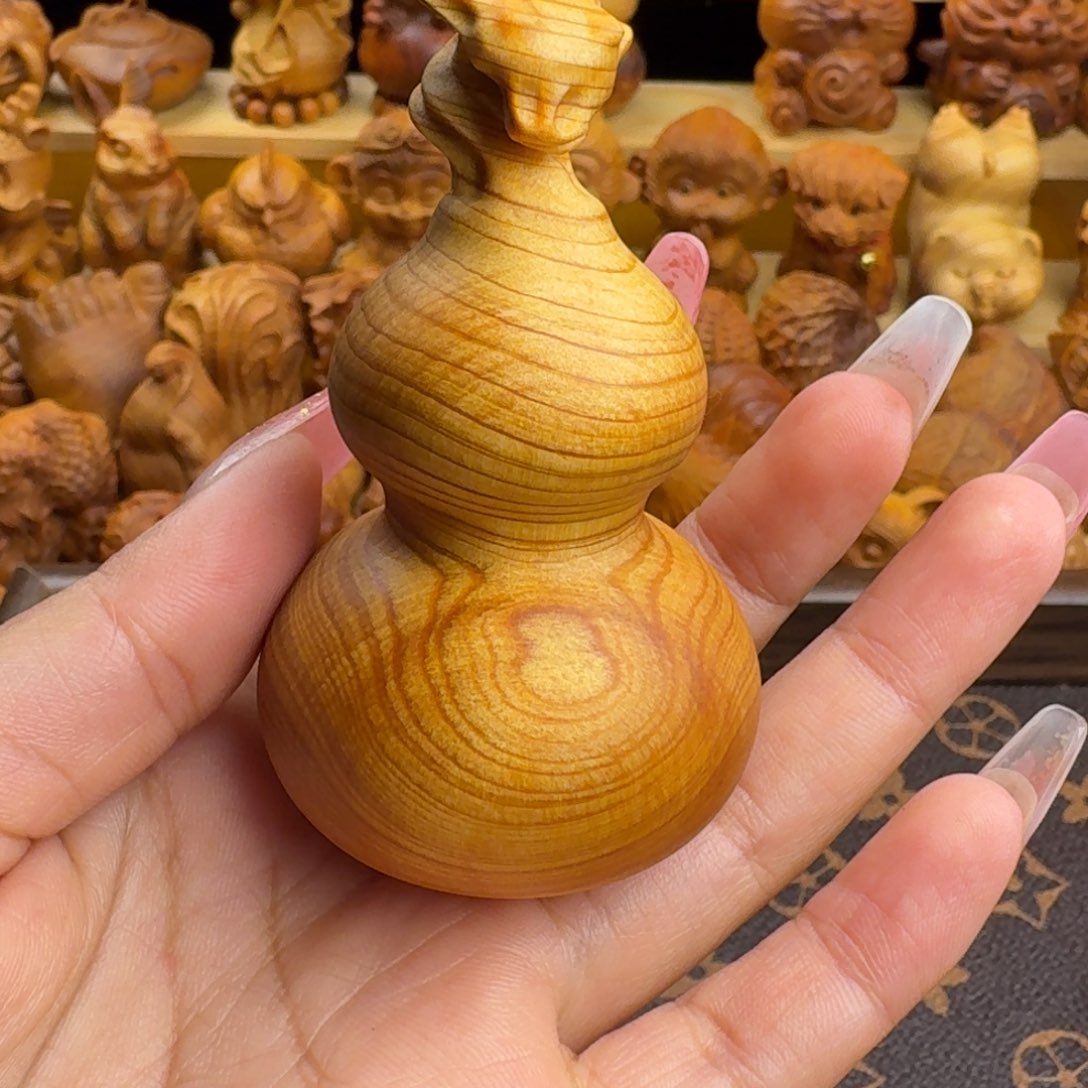 一***顺柏木（崖柏）崖柏葫芦，一物一拍