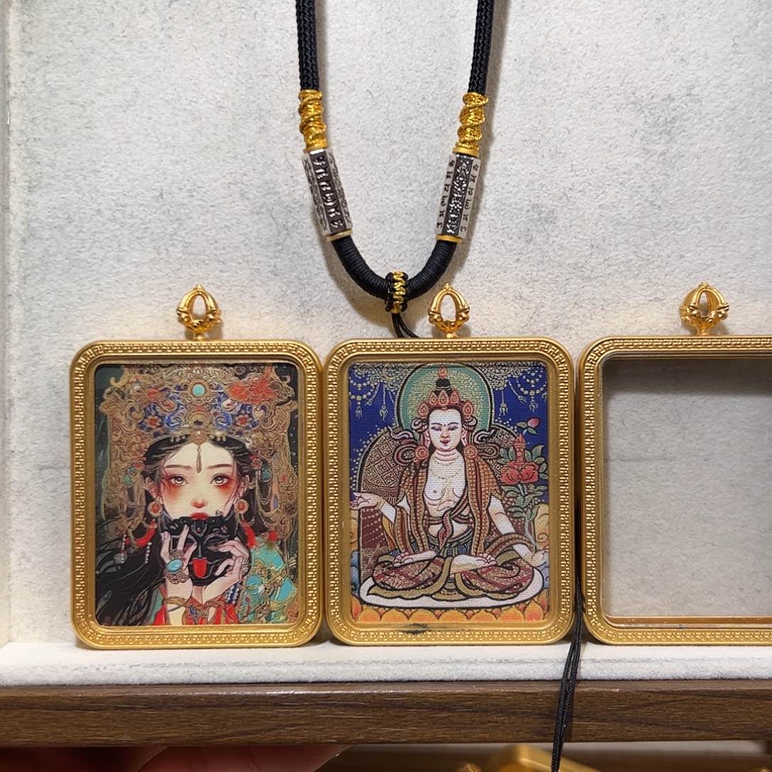 ゞ***→吊坠双面定制大势至扎吉拉姆