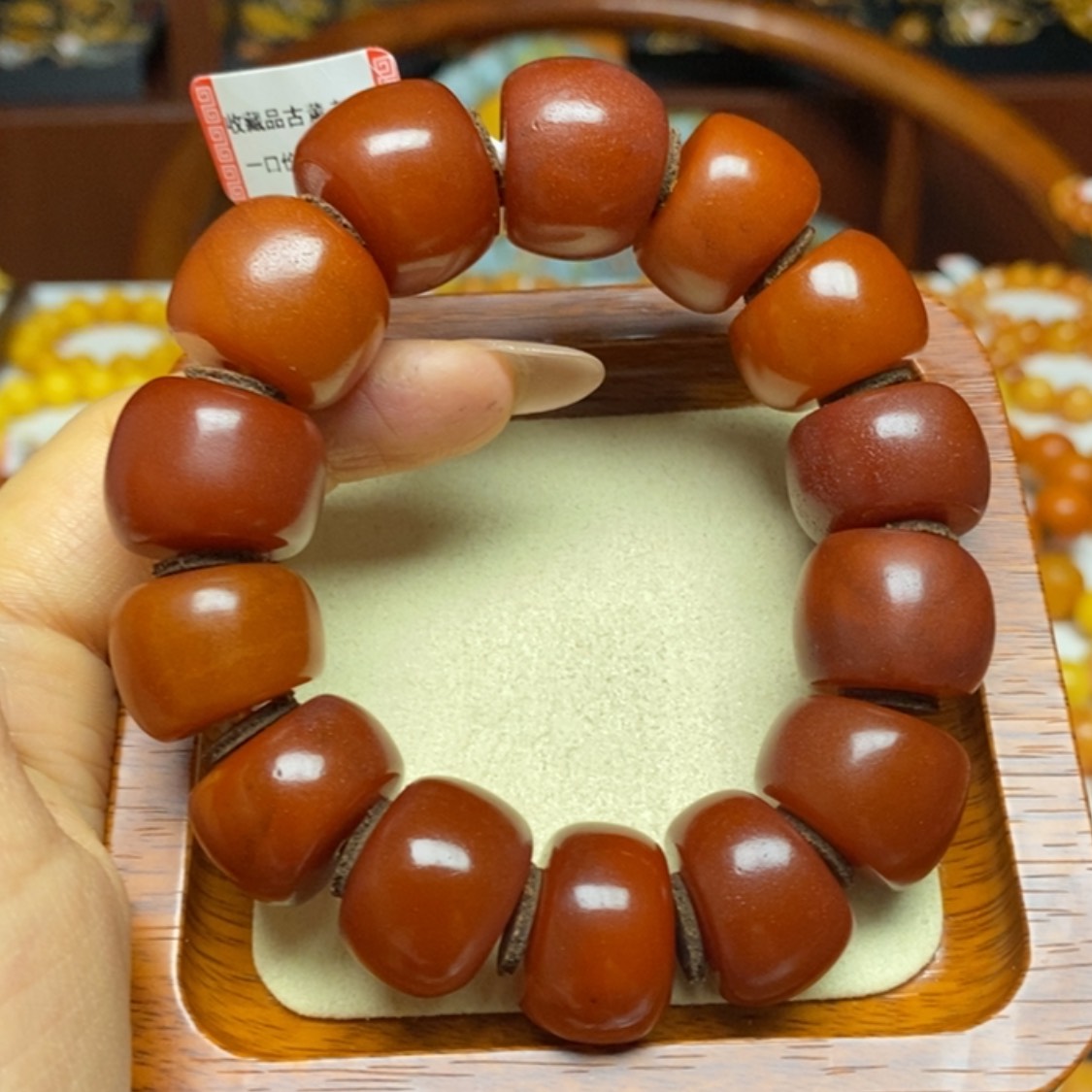 【闪购商品】蜜蜡手链未镶嵌手串