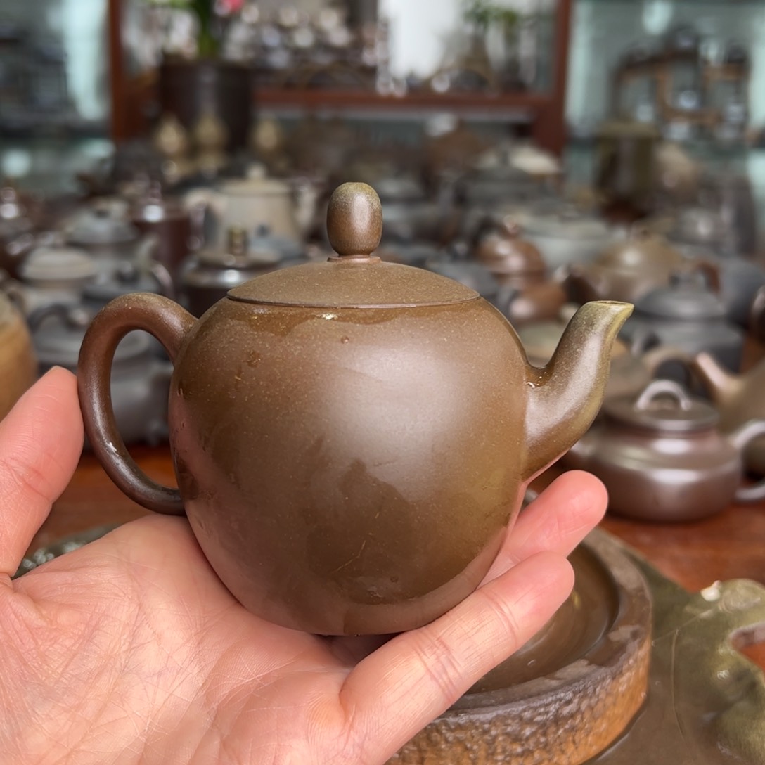 贵台龙窑柴烧茶壶A69