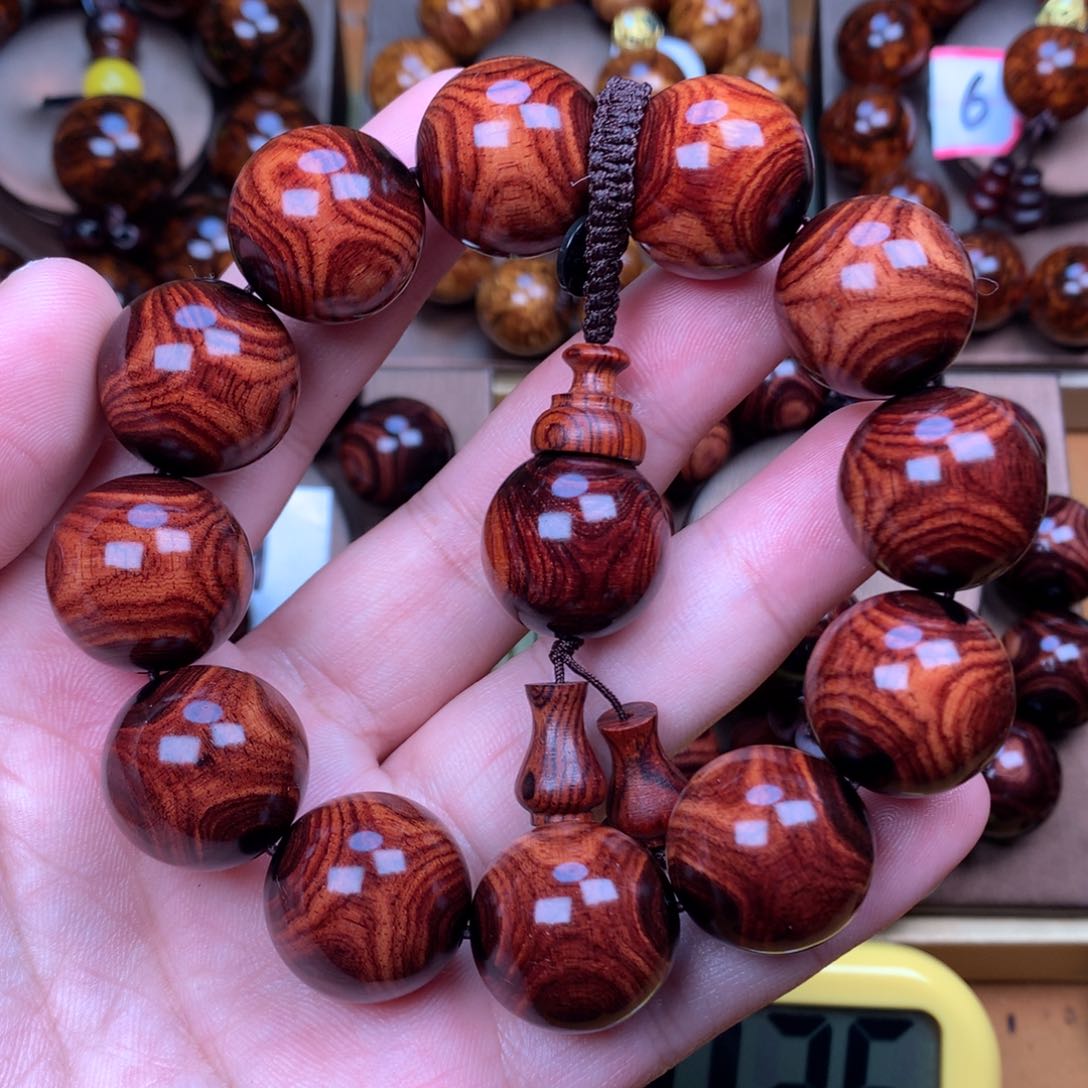 黄花梨/降香黄檀黄花梨手串2.0