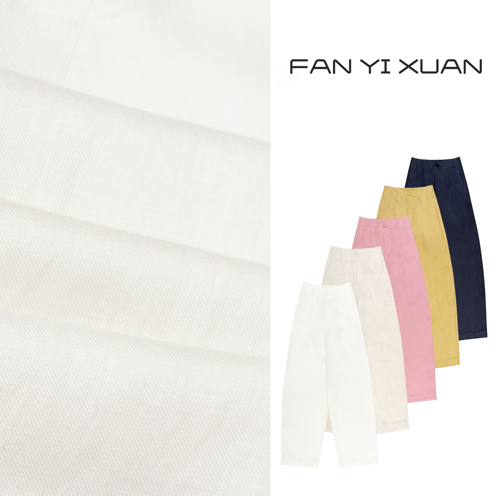 高品质莱赛尔天丝亚麻夏季薄款百搭九分镰刀裤