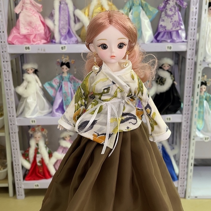 布艺漫美手工娃娃摆件礼品摆件娃娃好看