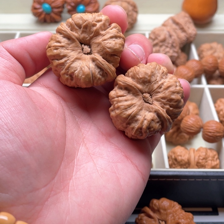 核桃手串/手链啾*41cm蛤蟆头