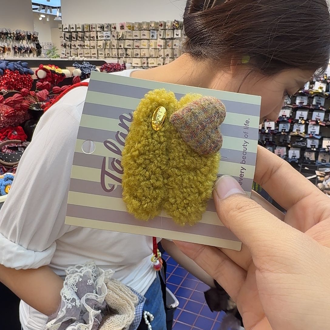 皮质非金属掰掰夹1203