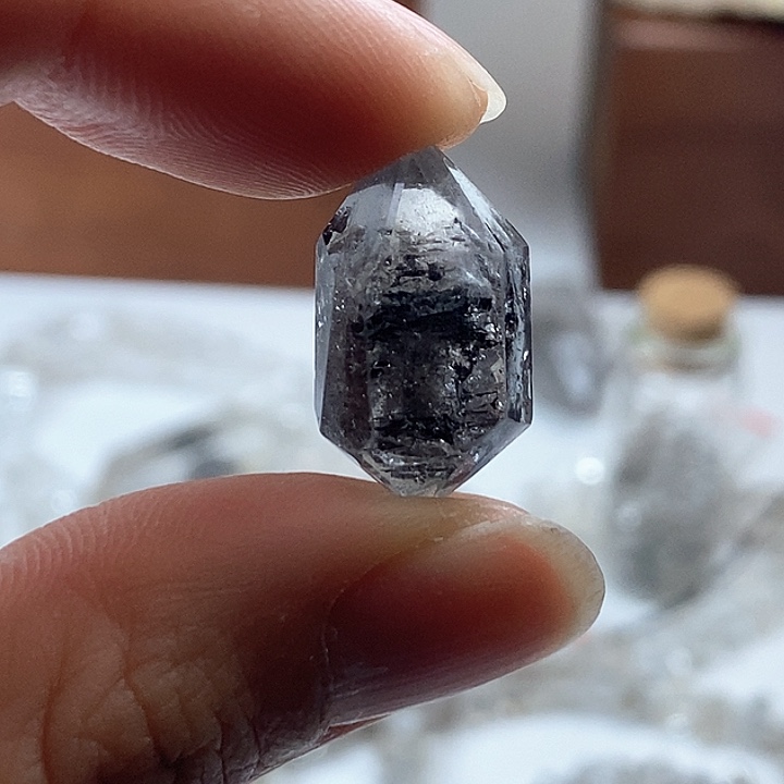 水晶颈饰未镶嵌水胆