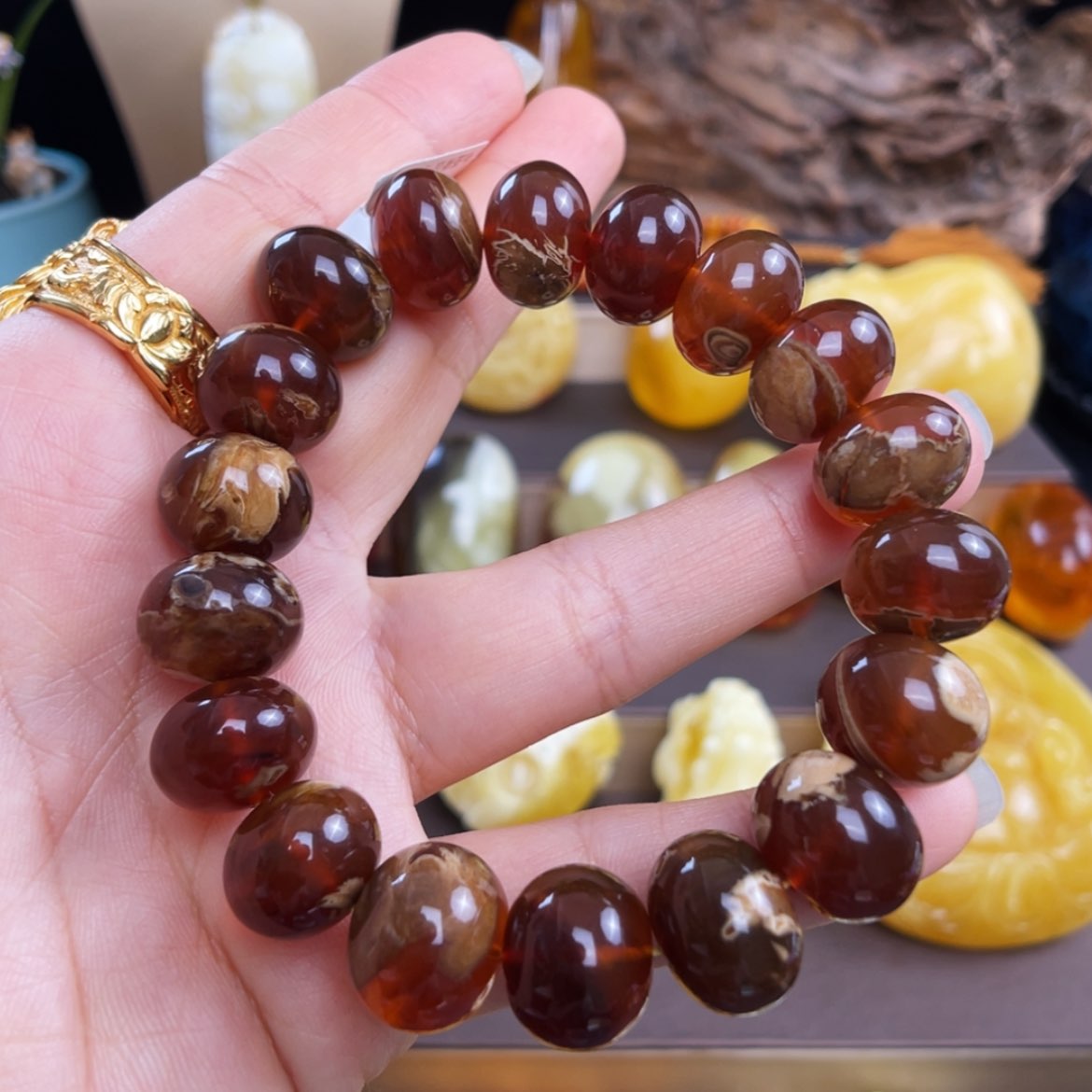 【闪购商品】琥珀珠宝奇石未镶嵌