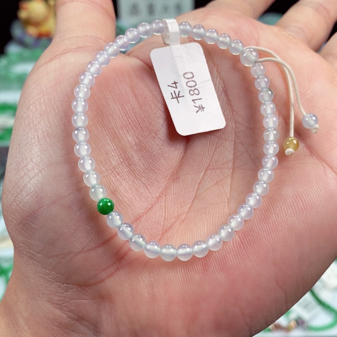 未镶嵌手链翡翠卡4