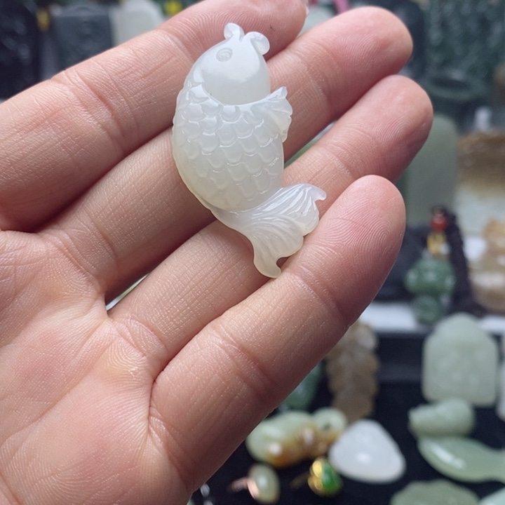 和田玉吊坠未镶嵌