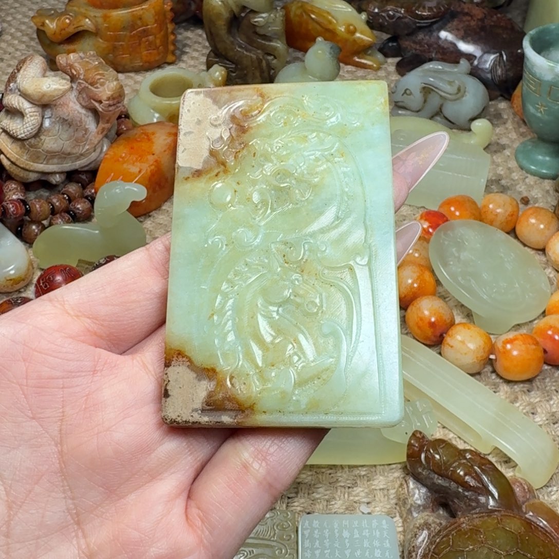 吊坠白玉菩提挂件