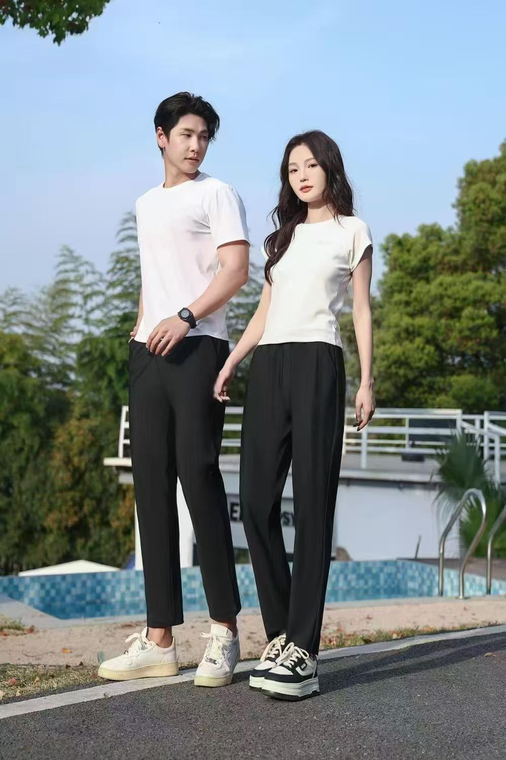 9938 夏季情侣款透气舒适速干裤 F28