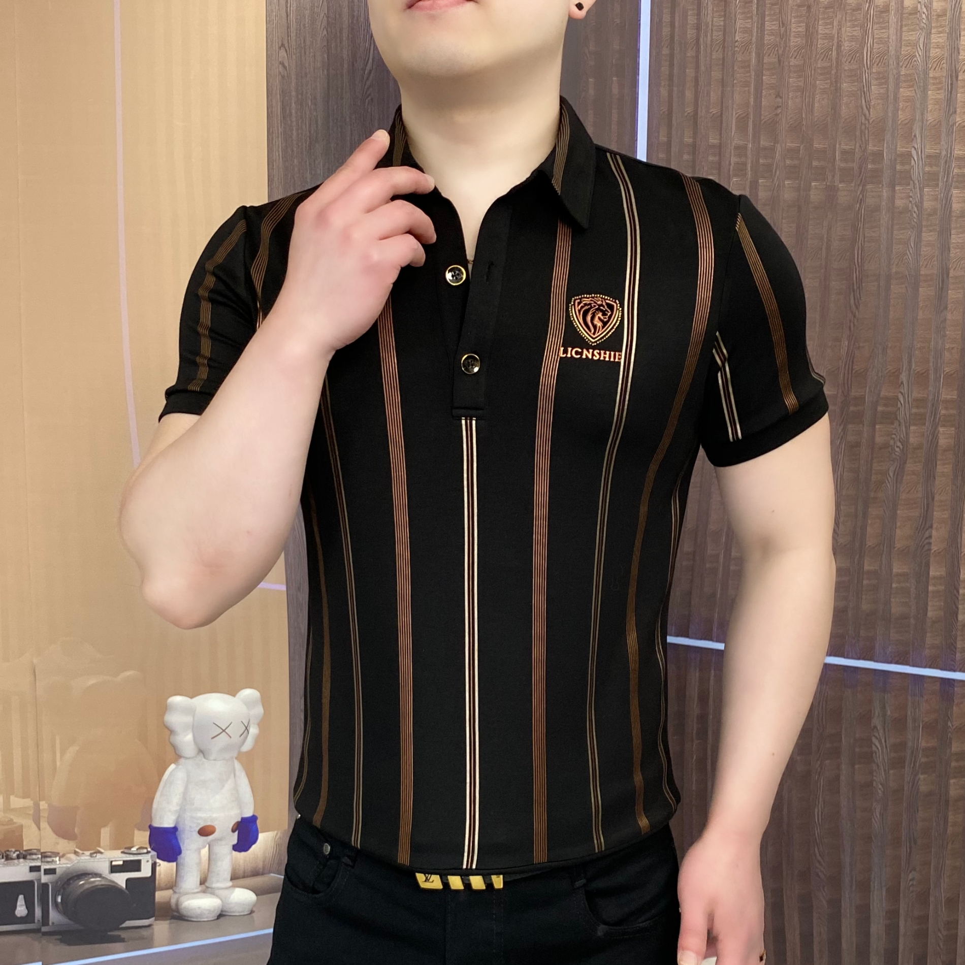 短袖男士霸道总裁D-19